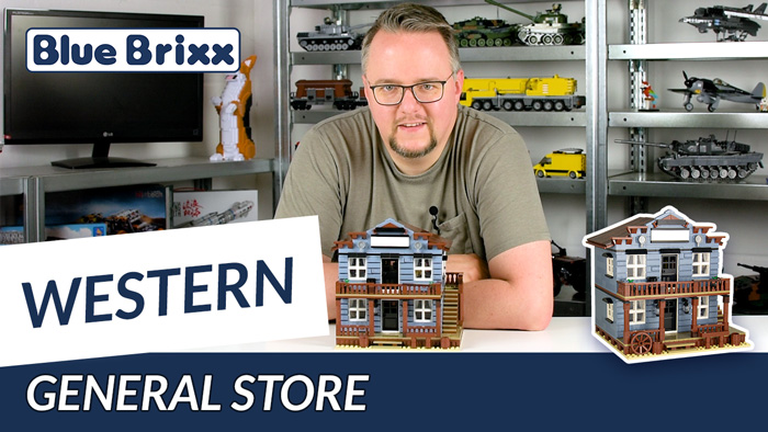 Youtube: General Store von BlueBrixx - unser erstes Western-Set!