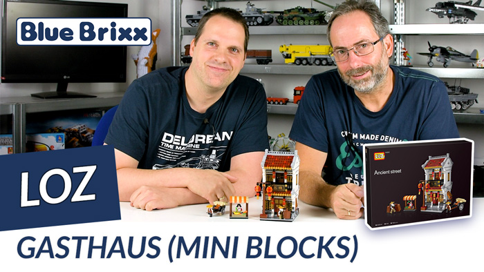 Youtube: Gasthaus von LOZ aus Mini Blocks @ BlueBrixx