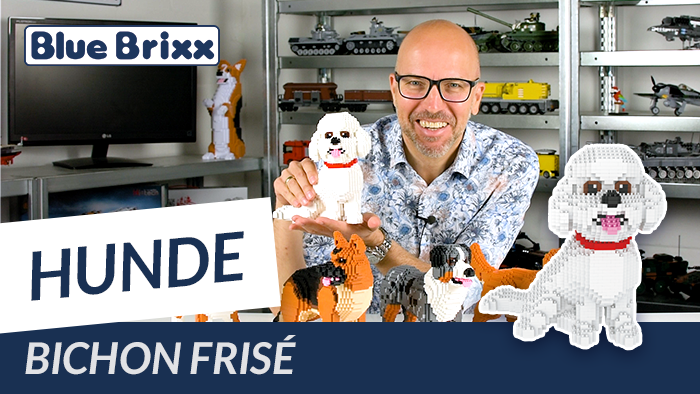 Youtube: Bichon Frisé aus Diamond Blocks von BlueBrixx Pro @ BlueBrixx