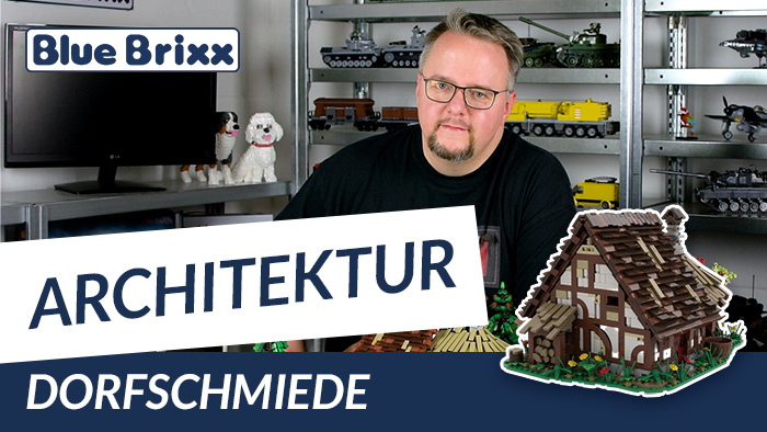 Youtube: Dorfschmiede von BlueBrixx - unser erstes modulares Mittelalter-Set!
