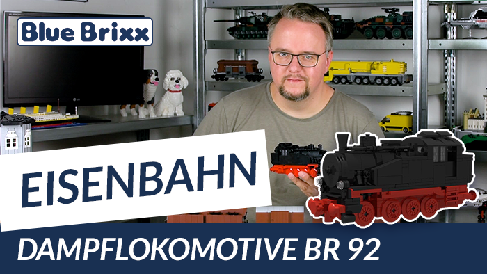 Youtube: Dampflokomotive BR 92 von BlueBrixx