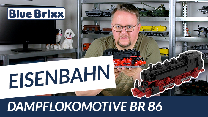 Youtube: Dampflokomotive BR 86 von BlueBrixx