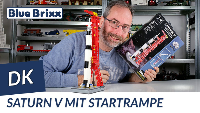 Youtube: Saturn V mit Startrampe von DK @ BlueBrixx