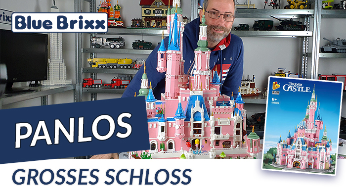 Youtube: Großes Schloss von Panlos @ BlueBrixx - aus 10.000 Noppensteinen!