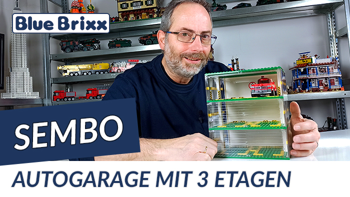 Youtube: Autogarage mit 3 Etagen von Sembo @ BlueBrixx