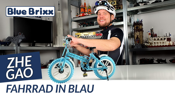 Youtube: Fahrrad in blau von Zhe Gao @ BlueBrixx