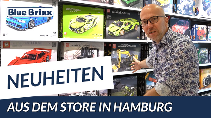 Youtube: Neuheiten @ BlueBrixx - heute aus dem neuen Store in Hamburg!