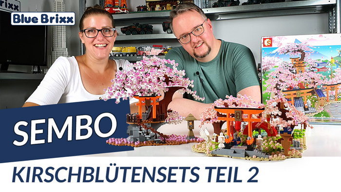 Youtube: Kirschblütensets von Sembo @ BlueBrixx - Teil 2 von 2!