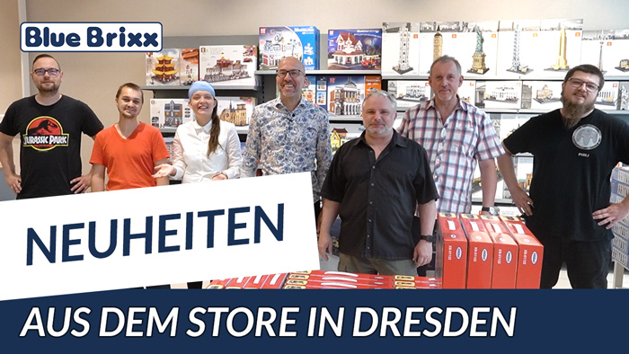 Youtube: Neuheiten @ BlueBrixx - heute aus dem neuen Store in Dresden!