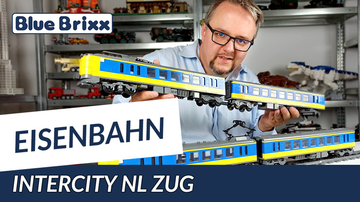 Intercity NL Zug von BlueBrixx - mehr als 1,5 Meter lang!