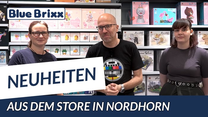 Neuheiten @ BlueBrixx - heute aus dem Store in Nordhorn mit Klaus und Patrica!
