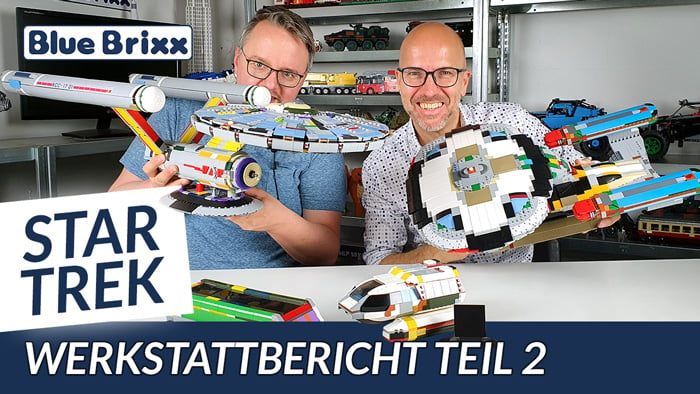 Youtube: Star Trek Werkstattbericht Teil 2 @ BlueBrixx - wir zeigen weitere Prototypen!