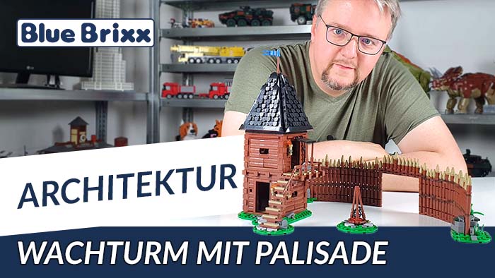 Youtube: Wachturm mit Palisade von BlueBrixx - unser neuestes Mittelalter-Set!