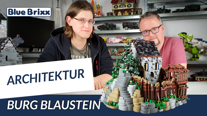 Youtube: Burg Blaustein von BlueBrixx - vorgestellt von ihrem Designer!