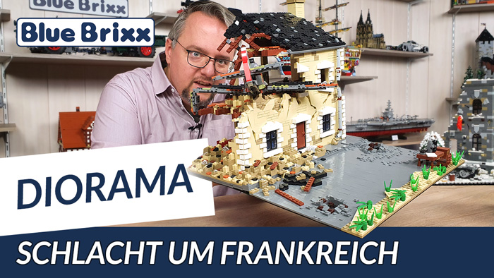 BlueBrixx Diorama Schlacht um Frankreich 10348