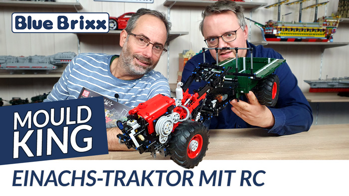 Youtube: Einachs-Traktor von Mould King @ BlueBrixx