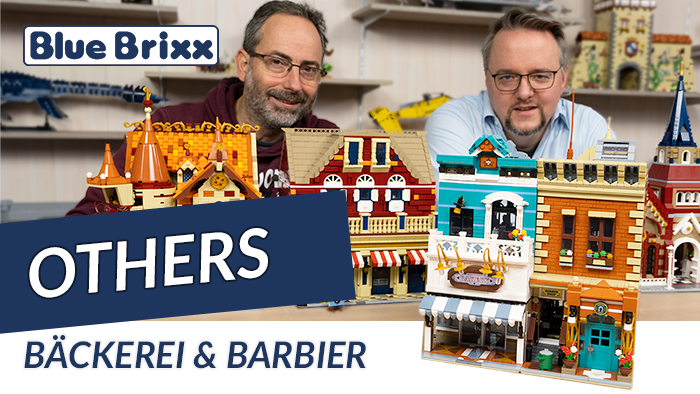 Youtube: Bäckerei & Barbier @ BlueBrixx - zwei modulare Gebäude zum Spitzenpreis!