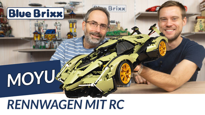 Youtube: Rennwagen von MoYu @ BlueBrixx - ein ferngesteuertes Super-Car!