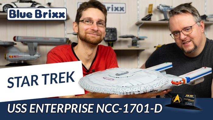Star Trek USS Enterprise NCC-1701-D 104184 von BlueBrixx-Pro - das Display-Modell!
