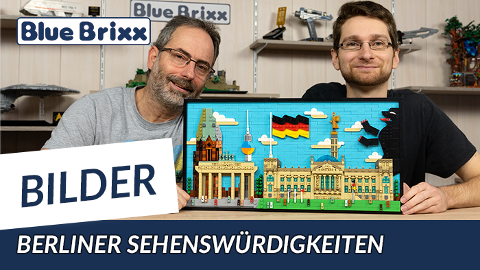 Wandbild Berliner Sehenswürdigkeiten von BlueBrixx