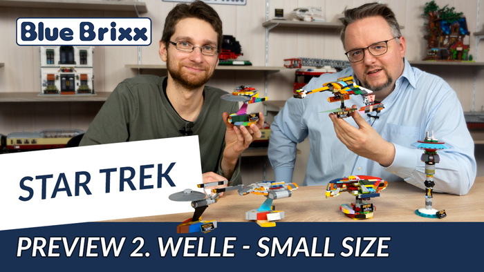 Youtube: Star Trek @ BlueBrixx - Preview der 6 Minisets aus der zweiten Produktwelle!