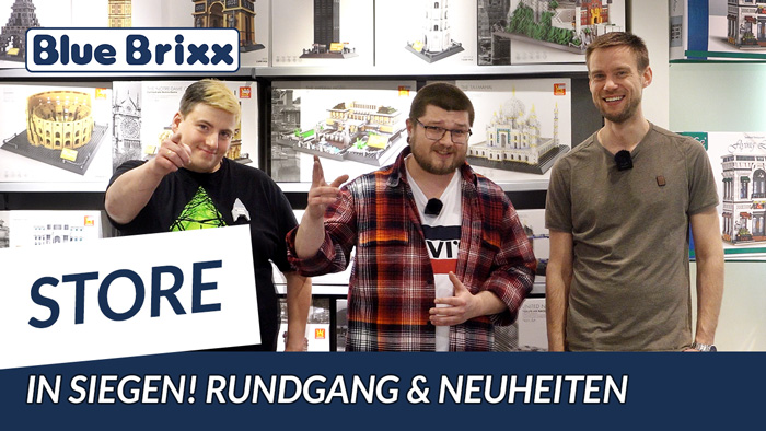 Youtube: Neuheiten @ BlueBrixx - heute aus dem neuen BlueBrixx-Store in Siegen!