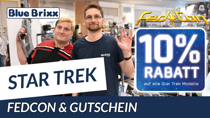 Star Trek @ BlueBrixx: Wir waren auf der Fedcon 30 - und haben einen Gutschein für euch!