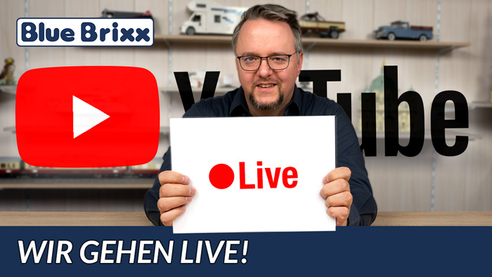 Youtube: BlueBrixx live – eure Fragen an Klaus und Marco! Livestream vom 01.07.2022