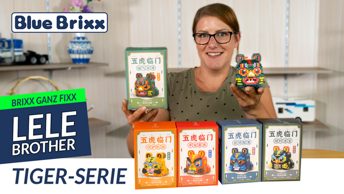 Brixx ganz fix: Tiger-Serie von Lele Brother @BlueBrixx