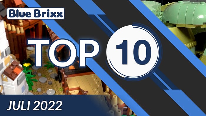 Top 10 Juli 2022 @ BlueBrixx - die besten Sets des vergangenen Monats!
