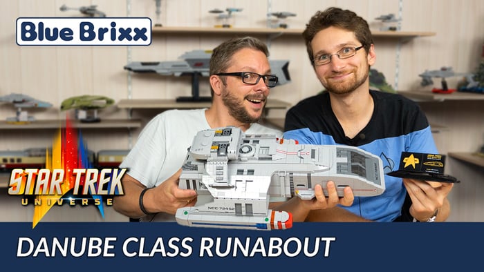 Star Trek @ BlueBrixx - Danube-Klasse Runabout - das bisher größte Set aus unserer Star Trek-Serie!