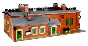 Locomotive shed