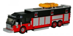 Feuerwehr Commander Heavy Rescue Rot/Schwarz