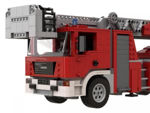 Fire brigade ladder car Augsburg