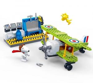 Snoopy Pilot & Flugzeug