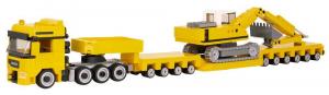 Truck Augsburg 4-Axle with Excavator