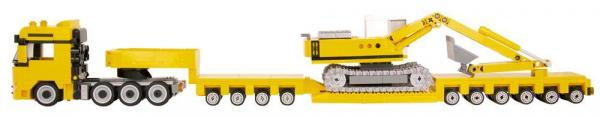 Truck Augsburg 4-Axle with Excavator