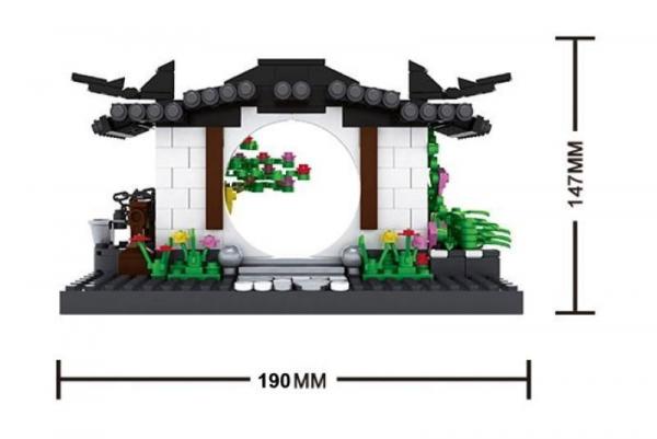 The archway  of hui-style architecture