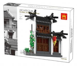 The garret  of hui-style architecture 