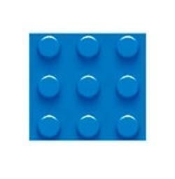 Grundplatte 28x56, Blau
