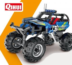 Pull Back Off-Road Monster Truck in blue
