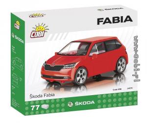 Skoda Fabia, red