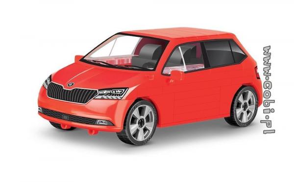 Skoda Fabia, red