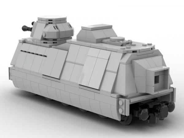 armored train gun car