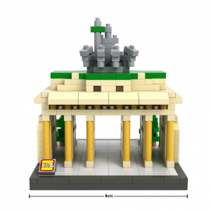 Brandenburg Gate (diamond blocks)