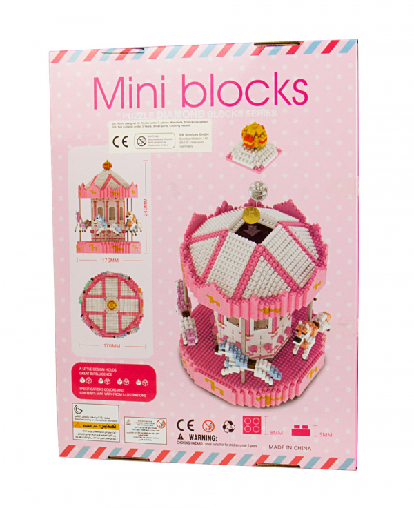 Whirligig pink (diamond blocks)