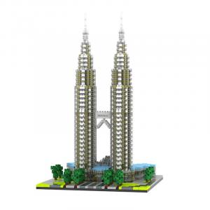 Petronas Towers (diamond blocks)