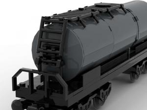 Standard tank wagon dark bluish gray