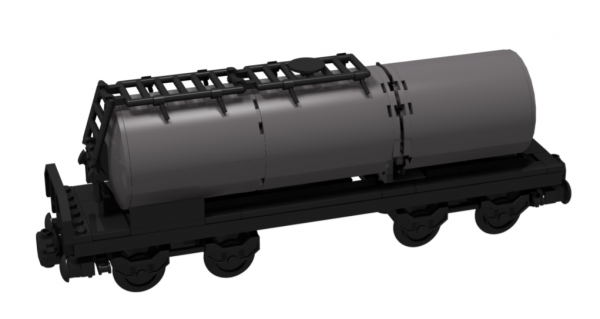 Standard tank wagon dark bluish gray