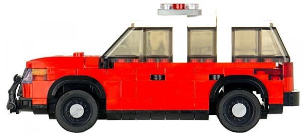 Feuerwehr Kommandowagen USA SUV rot/weiß